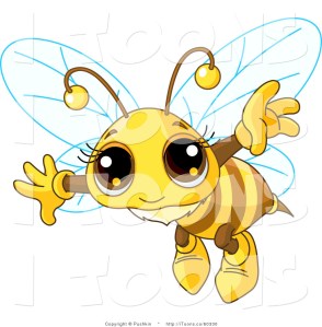 bee-20clipart-vector-clip-art-of-a-flying-adorable-bee-by-pushkin-60330